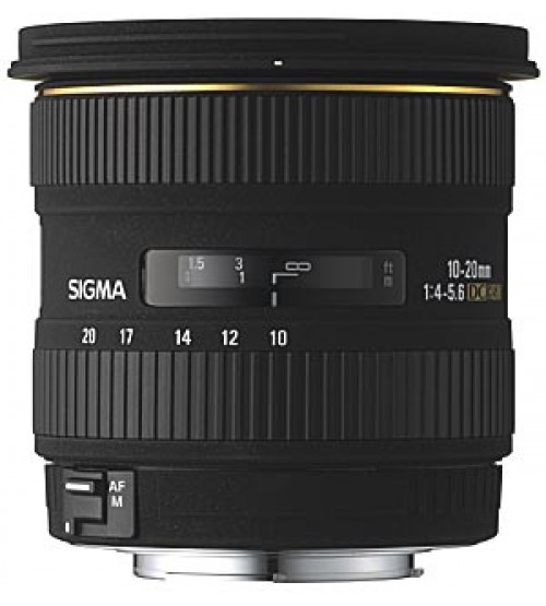 Sigma For Canon 10-20mm F/3.5 EX DC HSM